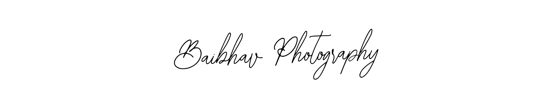 The best way (Bearetta-2O07w) to make a short signature is to pick only two or three words in your name. The name Baibhav Photography include a total of six letters. For converting this name. Baibhav Photography signature style 12 images and pictures png