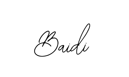 The best way (Bearetta-2O07w) to make a short signature is to pick only two or three words in your name. The name Baidi include a total of six letters. For converting this name. Baidi signature style 12 images and pictures png