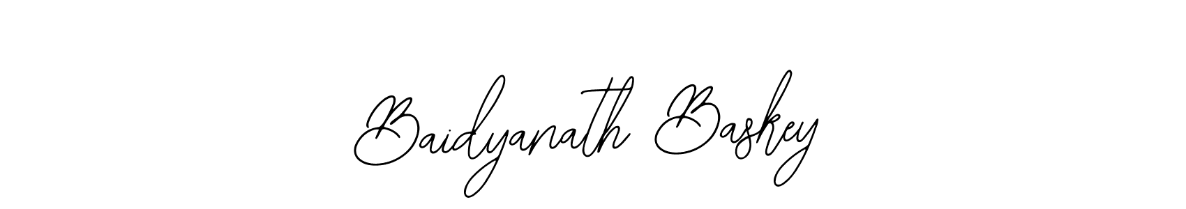 Design your own signature with our free online signature maker. With this signature software, you can create a handwritten (Bearetta-2O07w) signature for name Baidyanath Baskey. Baidyanath Baskey signature style 12 images and pictures png