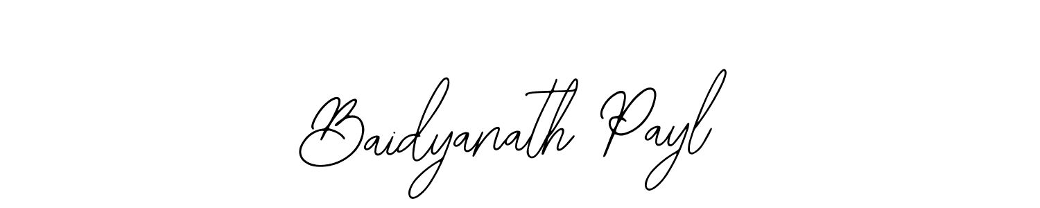 Also we have Baidyanath Payl name is the best signature style. Create professional handwritten signature collection using Bearetta-2O07w autograph style. Baidyanath Payl signature style 12 images and pictures png