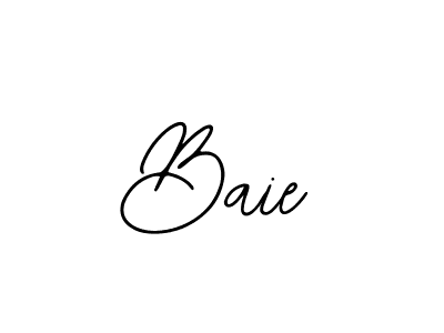 Design your own signature with our free online signature maker. With this signature software, you can create a handwritten (Bearetta-2O07w) signature for name Baie. Baie signature style 12 images and pictures png