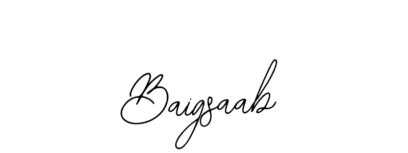 if you are searching for the best signature style for your name Baigsaab. so please give up your signature search. here we have designed multiple signature styles  using Bearetta-2O07w. Baigsaab signature style 12 images and pictures png