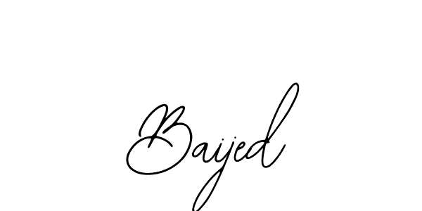 Design your own signature with our free online signature maker. With this signature software, you can create a handwritten (Bearetta-2O07w) signature for name Baijed. Baijed signature style 12 images and pictures png
