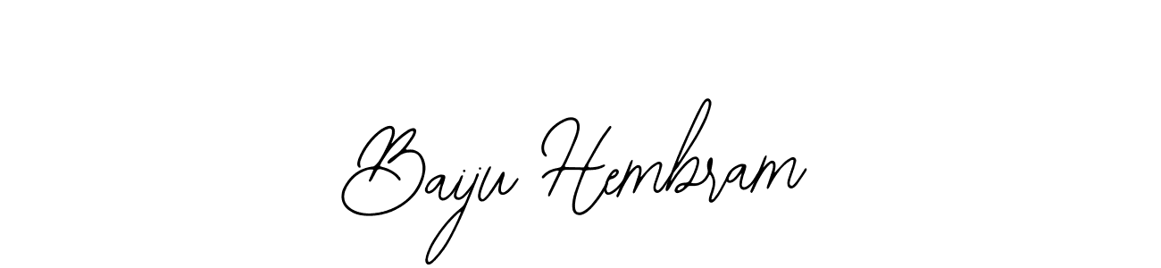 Baiju Hembram stylish signature style. Best Handwritten Sign (Bearetta-2O07w) for my name. Handwritten Signature Collection Ideas for my name Baiju Hembram. Baiju Hembram signature style 12 images and pictures png