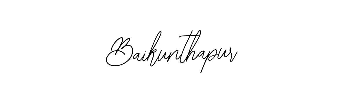 Similarly Bearetta-2O07w is the best handwritten signature design. Signature creator online .You can use it as an online autograph creator for name Baikunthapur. Baikunthapur signature style 12 images and pictures png