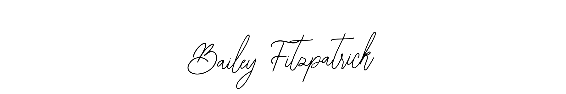 Use a signature maker to create a handwritten signature online. With this signature software, you can design (Bearetta-2O07w) your own signature for name Bailey Fitzpatrick. Bailey Fitzpatrick signature style 12 images and pictures png