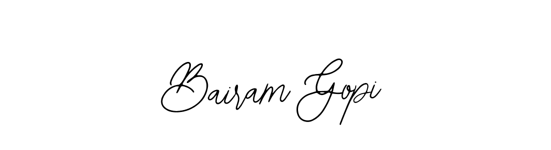 Bearetta-2O07w is a professional signature style that is perfect for those who want to add a touch of class to their signature. It is also a great choice for those who want to make their signature more unique. Get Bairam Gopi name to fancy signature for free. Bairam Gopi signature style 12 images and pictures png