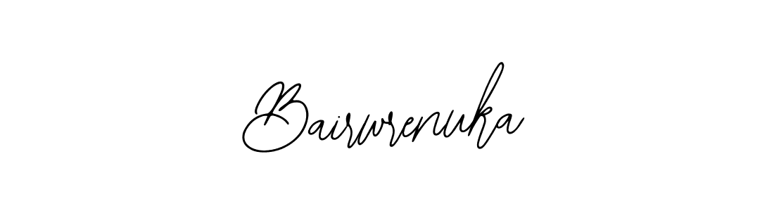 Make a beautiful signature design for name Bairwrenuka. Use this online signature maker to create a handwritten signature for free. Bairwrenuka signature style 12 images and pictures png