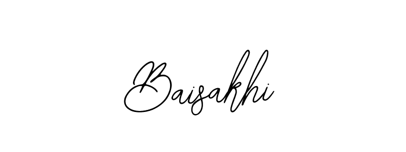 You should practise on your own different ways (Bearetta-2O07w) to write your name (Baisakhi) in signature. don't let someone else do it for you. Baisakhi signature style 12 images and pictures png