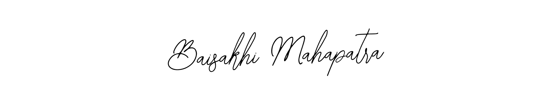 Design your own signature with our free online signature maker. With this signature software, you can create a handwritten (Bearetta-2O07w) signature for name Baisakhi Mahapatra. Baisakhi Mahapatra signature style 12 images and pictures png