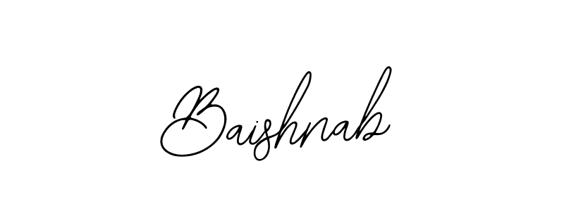 Baishnab stylish signature style. Best Handwritten Sign (Bearetta-2O07w) for my name. Handwritten Signature Collection Ideas for my name Baishnab. Baishnab signature style 12 images and pictures png