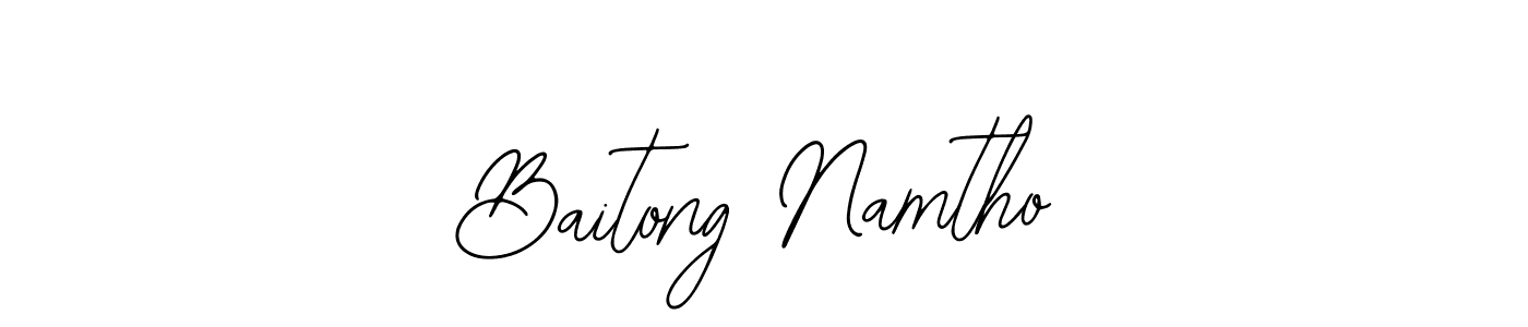 How to make Baitong Namtho signature? Bearetta-2O07w is a professional autograph style. Create handwritten signature for Baitong Namtho name. Baitong Namtho signature style 12 images and pictures png