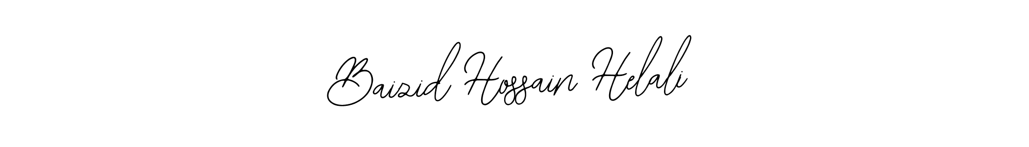 Design your own signature with our free online signature maker. With this signature software, you can create a handwritten (Bearetta-2O07w) signature for name Baizid Hossain Helali. Baizid Hossain Helali signature style 12 images and pictures png