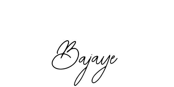 Use a signature maker to create a handwritten signature online. With this signature software, you can design (Bearetta-2O07w) your own signature for name Bajaye. Bajaye signature style 12 images and pictures png