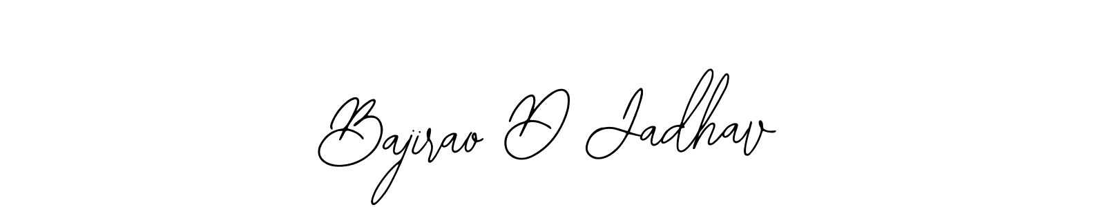 Make a beautiful signature design for name Bajirao D Jadhav. Use this online signature maker to create a handwritten signature for free. Bajirao D Jadhav signature style 12 images and pictures png