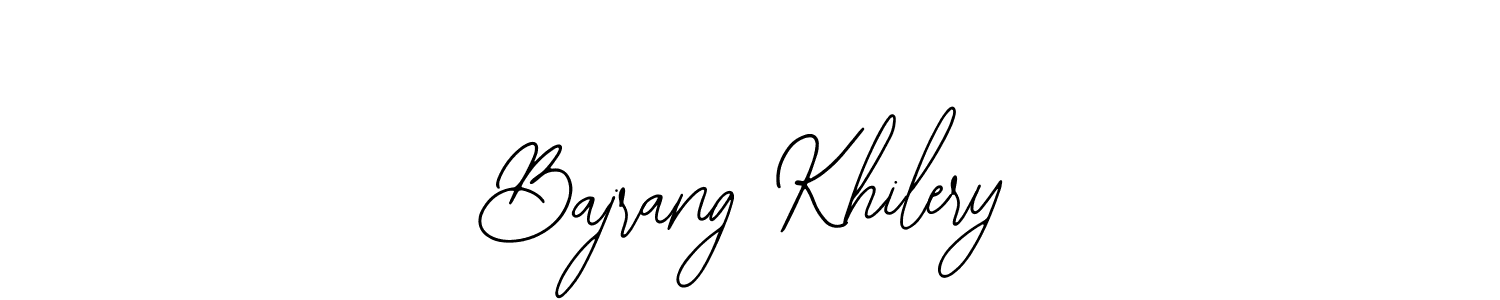 See photos of Bajrang Khilery official signature by Spectra . Check more albums & portfolios. Read reviews & check more about Bearetta-2O07w font. Bajrang Khilery signature style 12 images and pictures png