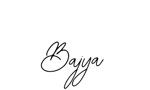 The best way (Bearetta-2O07w) to make a short signature is to pick only two or three words in your name. The name Bajya include a total of six letters. For converting this name. Bajya signature style 12 images and pictures png