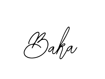 You should practise on your own different ways (Bearetta-2O07w) to write your name (Baka) in signature. don't let someone else do it for you. Baka signature style 12 images and pictures png