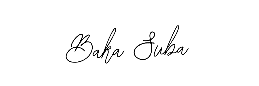 Check out images of Autograph of Baka Suba name. Actor Baka Suba Signature Style. Bearetta-2O07w is a professional sign style online. Baka Suba signature style 12 images and pictures png
