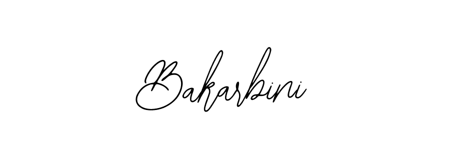 Make a beautiful signature design for name Bakarbini. With this signature (Bearetta-2O07w) style, you can create a handwritten signature for free. Bakarbini signature style 12 images and pictures png