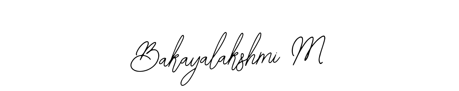 How to Draw Bakayalakshmi M signature style? Bearetta-2O07w is a latest design signature styles for name Bakayalakshmi M. Bakayalakshmi M signature style 12 images and pictures png
