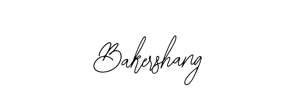The best way (Bearetta-2O07w) to make a short signature is to pick only two or three words in your name. The name Bakershang include a total of six letters. For converting this name. Bakershang signature style 12 images and pictures png