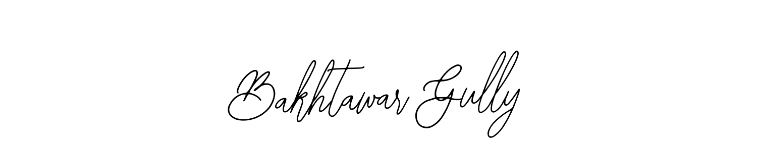 Design your own signature with our free online signature maker. With this signature software, you can create a handwritten (Bearetta-2O07w) signature for name Bakhtawar Gully. Bakhtawar Gully signature style 12 images and pictures png