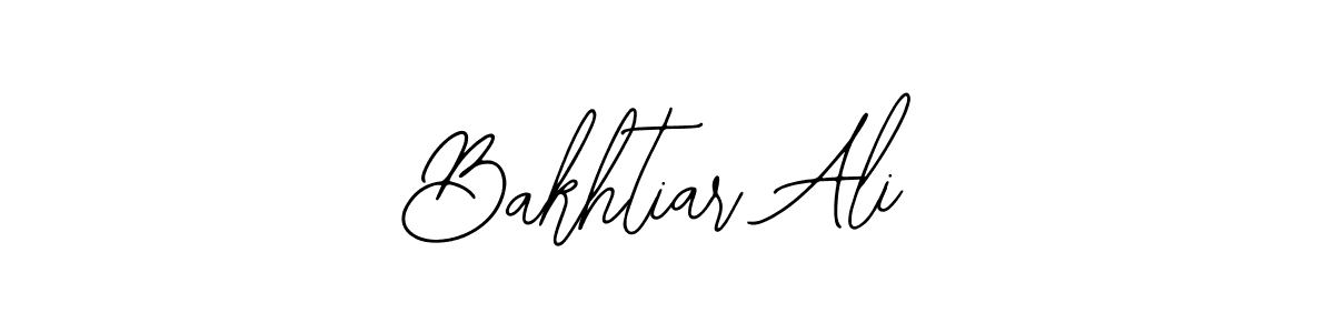 You should practise on your own different ways (Bearetta-2O07w) to write your name (Bakhtiar Ali) in signature. don't let someone else do it for you. Bakhtiar Ali signature style 12 images and pictures png