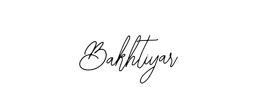 Make a beautiful signature design for name Bakhtiyar. With this signature (Bearetta-2O07w) style, you can create a handwritten signature for free. Bakhtiyar signature style 12 images and pictures png