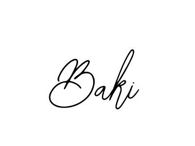 How to make Baki name signature. Use Bearetta-2O07w style for creating short signs online. This is the latest handwritten sign. Baki signature style 12 images and pictures png