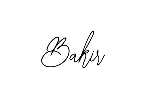 Use a signature maker to create a handwritten signature online. With this signature software, you can design (Bearetta-2O07w) your own signature for name Bakir. Bakir signature style 12 images and pictures png