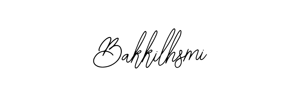 Design your own signature with our free online signature maker. With this signature software, you can create a handwritten (Bearetta-2O07w) signature for name Bakkilhsmi. Bakkilhsmi signature style 12 images and pictures png