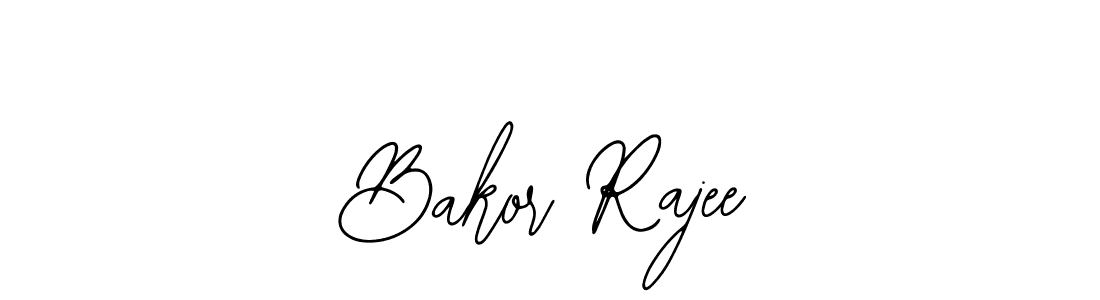 Also You can easily find your signature by using the search form. We will create Bakor Rajee name handwritten signature images for you free of cost using Bearetta-2O07w sign style. Bakor Rajee signature style 12 images and pictures png
