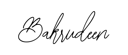 How to Draw Bakrudeen signature style? Bearetta-2O07w is a latest design signature styles for name Bakrudeen. Bakrudeen signature style 12 images and pictures png