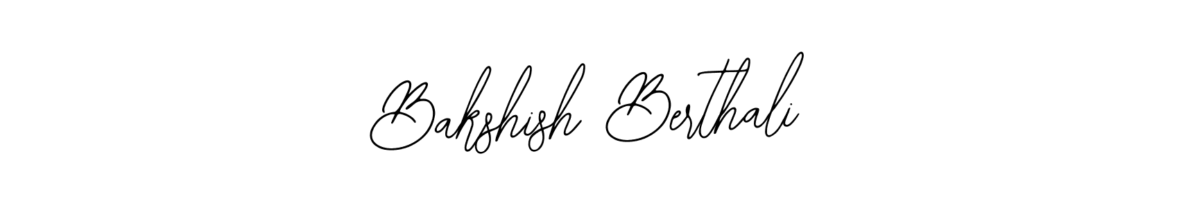 Make a beautiful signature design for name Bakshish Berthali. Use this online signature maker to create a handwritten signature for free. Bakshish Berthali signature style 12 images and pictures png