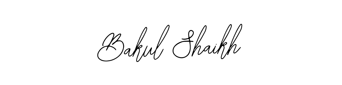 How to Draw Bakul Shaikh signature style? Bearetta-2O07w is a latest design signature styles for name Bakul Shaikh. Bakul Shaikh signature style 12 images and pictures png