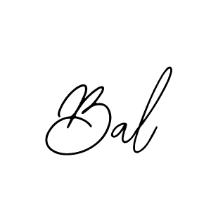 How to make Bal name signature. Use Bearetta-2O07w style for creating short signs online. This is the latest handwritten sign. Bal signature style 12 images and pictures png
