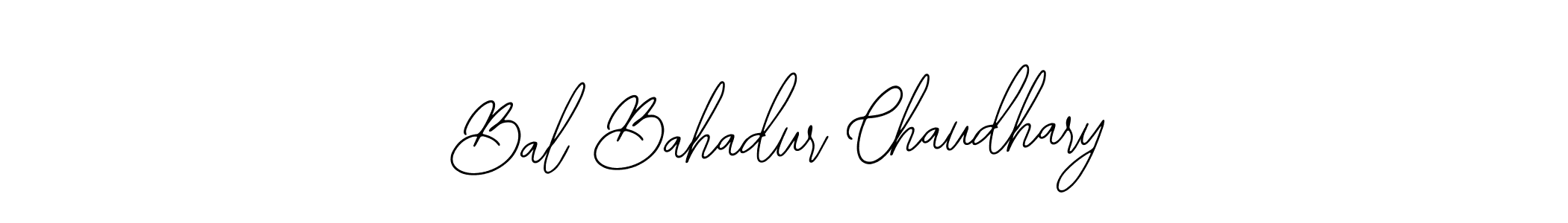 The best way (Bearetta-2O07w) to make a short signature is to pick only two or three words in your name. The name Bal Bahadur Chaudhary include a total of six letters. For converting this name. Bal Bahadur Chaudhary signature style 12 images and pictures png