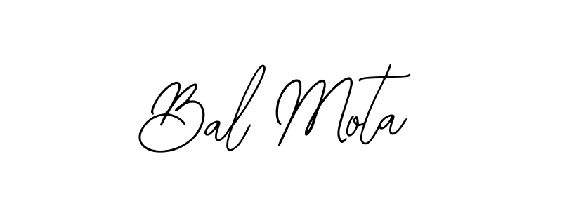 Also You can easily find your signature by using the search form. We will create Bal Mota name handwritten signature images for you free of cost using Bearetta-2O07w sign style. Bal Mota signature style 12 images and pictures png