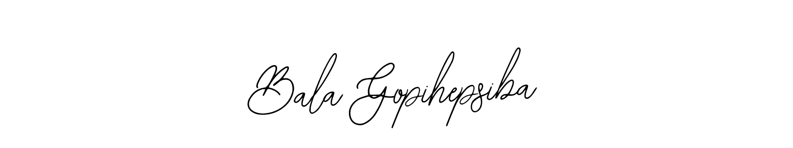 This is the best signature style for the Bala Gopihepsiba name. Also you like these signature font (Bearetta-2O07w). Mix name signature. Bala Gopihepsiba signature style 12 images and pictures png