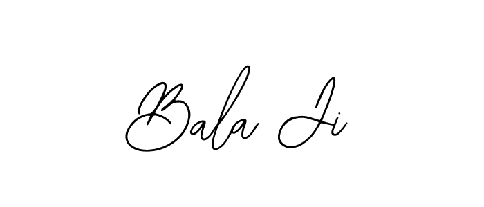 How to make Bala Ji name signature. Use Bearetta-2O07w style for creating short signs online. This is the latest handwritten sign. Bala Ji signature style 12 images and pictures png