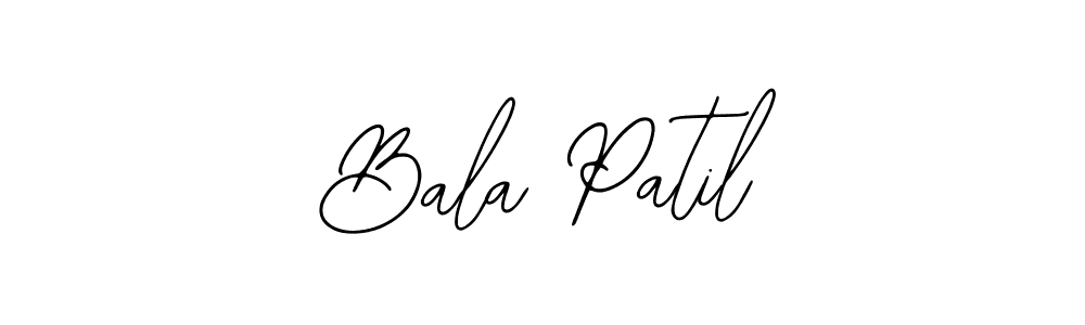Design your own signature with our free online signature maker. With this signature software, you can create a handwritten (Bearetta-2O07w) signature for name Bala Patil. Bala Patil signature style 12 images and pictures png