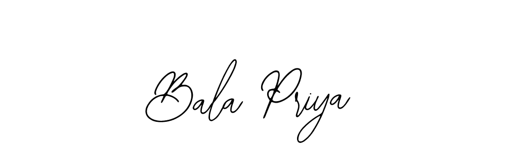 Create a beautiful signature design for name Bala Priya. With this signature (Bearetta-2O07w) fonts, you can make a handwritten signature for free. Bala Priya signature style 12 images and pictures png