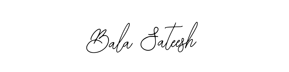 Make a beautiful signature design for name Bala Sateesh. Use this online signature maker to create a handwritten signature for free. Bala Sateesh signature style 12 images and pictures png