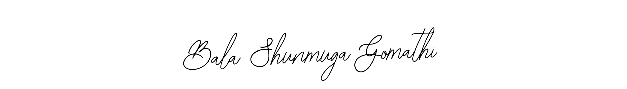 Make a short Bala Shunmuga Gomathi signature style. Manage your documents anywhere anytime using Bearetta-2O07w. Create and add eSignatures, submit forms, share and send files easily. Bala Shunmuga Gomathi signature style 12 images and pictures png