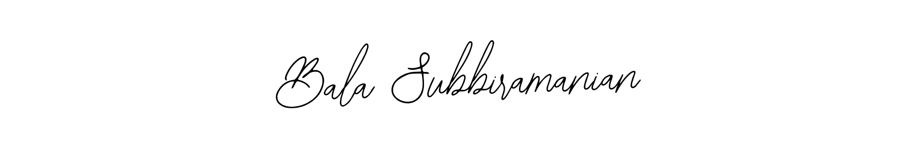 Also You can easily find your signature by using the search form. We will create Bala Subbiramanian name handwritten signature images for you free of cost using Bearetta-2O07w sign style. Bala Subbiramanian signature style 12 images and pictures png