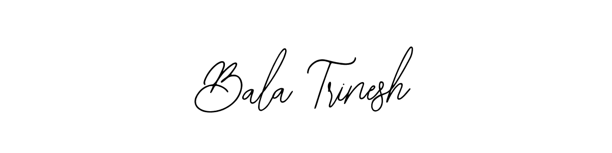 How to make Bala Trinesh signature? Bearetta-2O07w is a professional autograph style. Create handwritten signature for Bala Trinesh name. Bala Trinesh signature style 12 images and pictures png