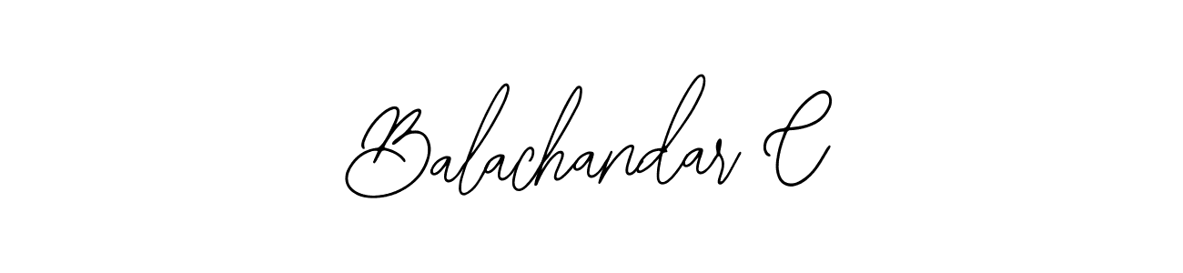 Create a beautiful signature design for name Balachandar C. With this signature (Bearetta-2O07w) fonts, you can make a handwritten signature for free. Balachandar C signature style 12 images and pictures png