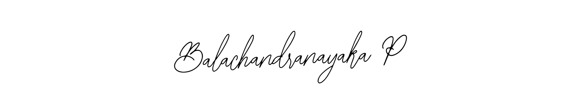 if you are searching for the best signature style for your name Balachandranayaka P. so please give up your signature search. here we have designed multiple signature styles  using Bearetta-2O07w. Balachandranayaka P signature style 12 images and pictures png