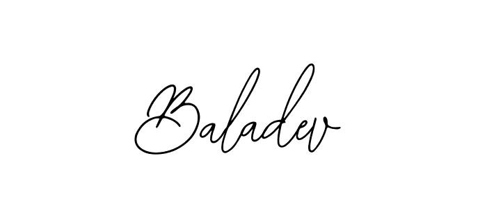 Also we have Baladev name is the best signature style. Create professional handwritten signature collection using Bearetta-2O07w autograph style. Baladev signature style 12 images and pictures png